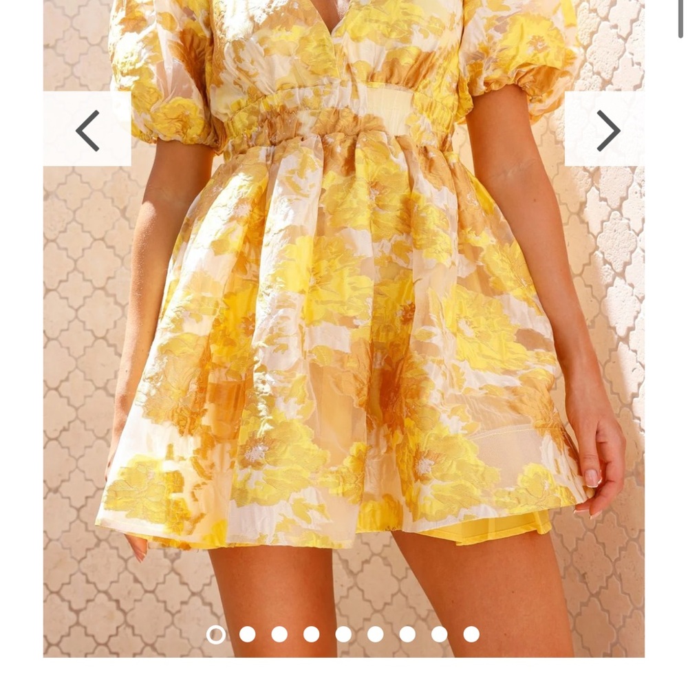 Brocade mini dress - Picture 4 of 5
